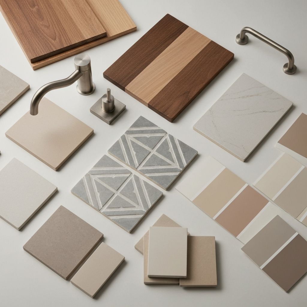 Premium renovation materials and finishes available from EHC Properties